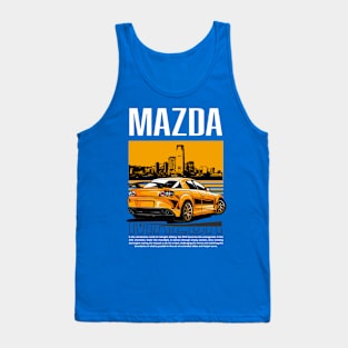 Sports Mazda RX8 Tank Top